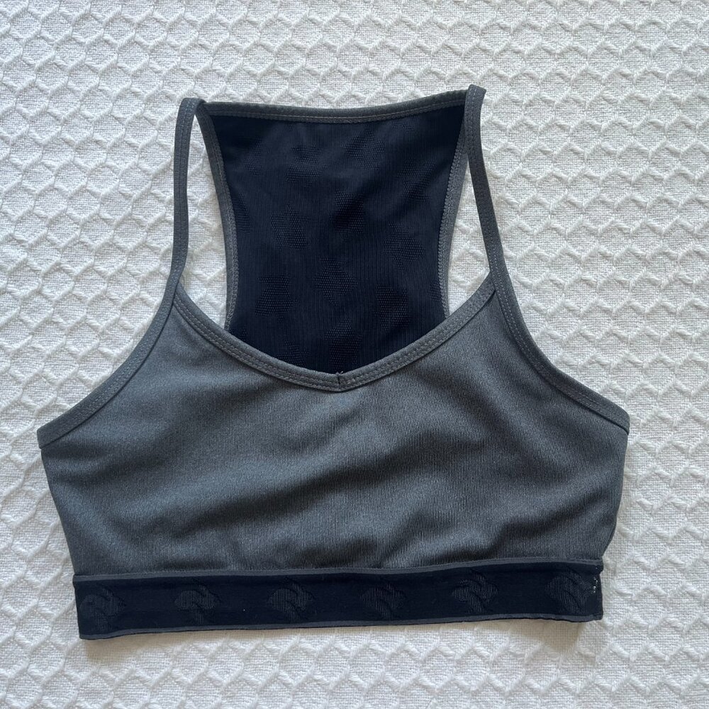 rabbit brand, strappy pocket sports bra